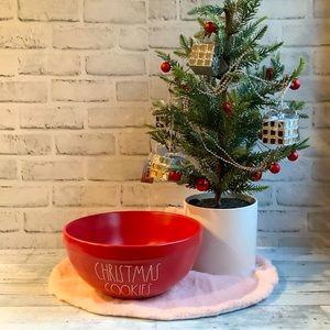Rae Dunn Ceramic Christmas Cookies Mixing Bowl